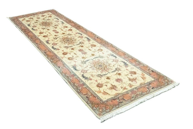 Runner Perser Rug - Tabriz - 294 x 83 cm - beige