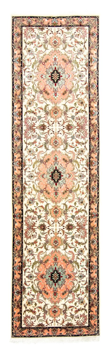 Runner Perser Rug - Tabriz - 322 x 87 cm - beige