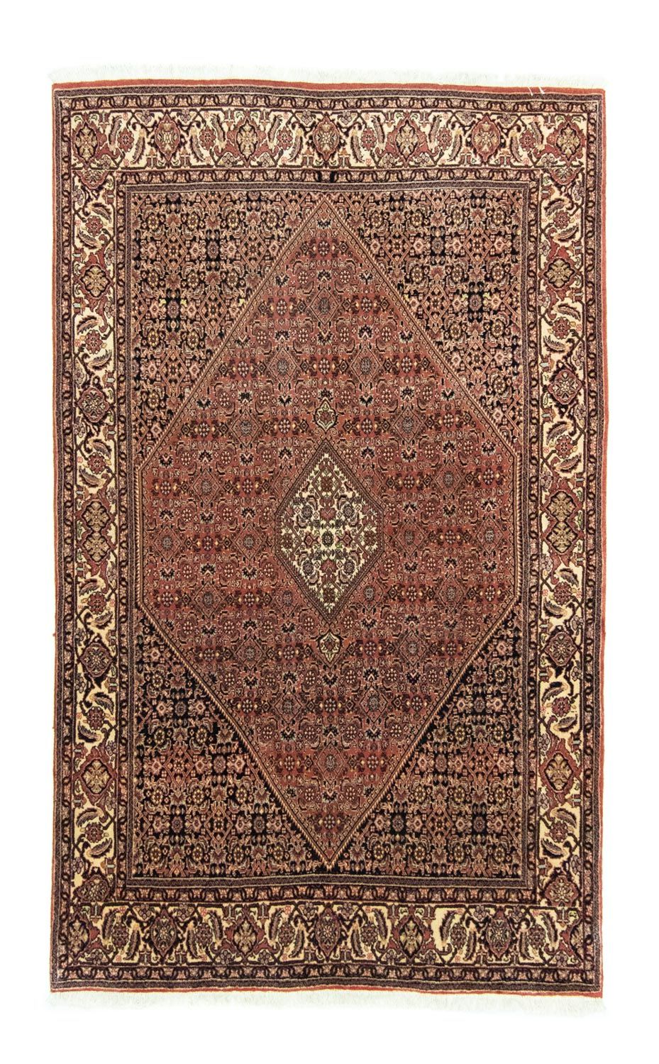 Perser Rug - Bidjar - 230 x 137 cm - red