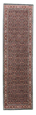 Runner Perser Rug - Bidjar - 298 x 84 cm - blue