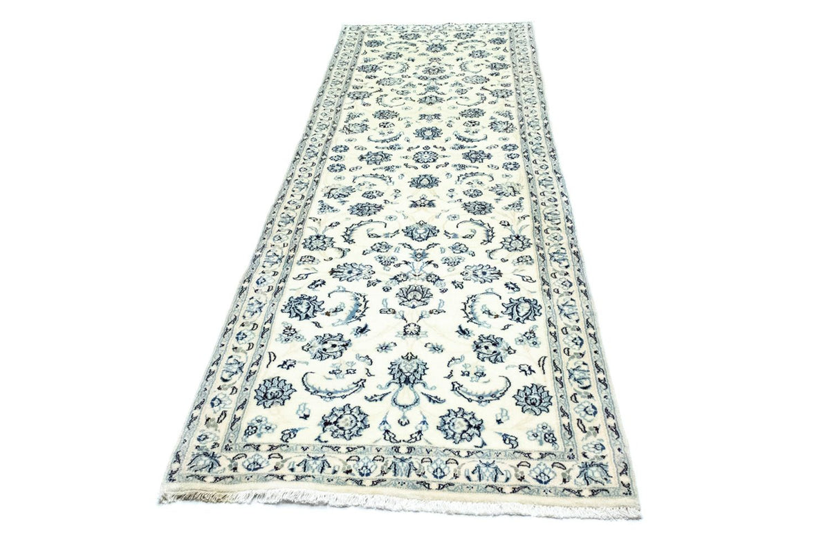 Runner Perser Rug - Nain - Royal - 306 x 88 cm - natural white