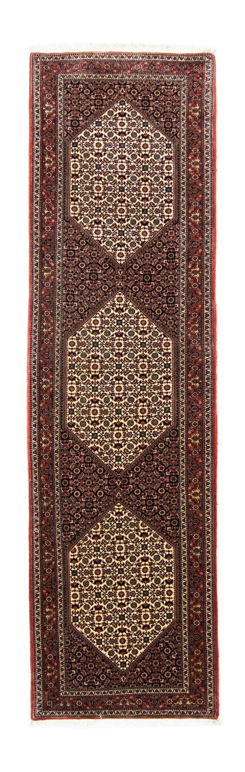 Runner Perser Rug - Bidjar - 298 x 83 cm - brown