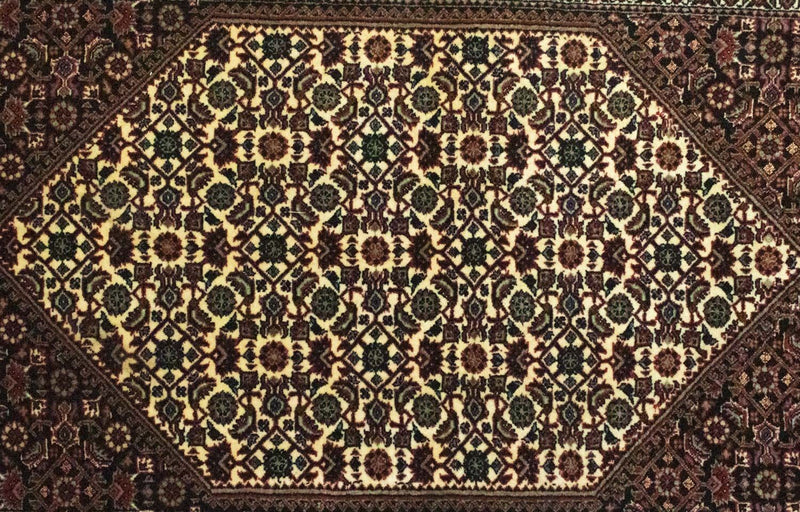 Runner Perser Rug - Bidjar - 298 x 83 cm - brown