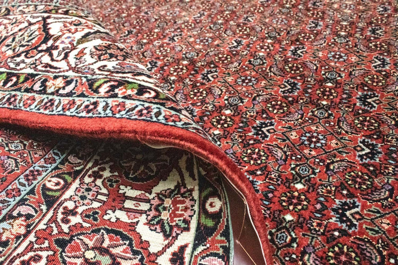 Perser Rug - Bidjar square  - 203 x 201 cm - red