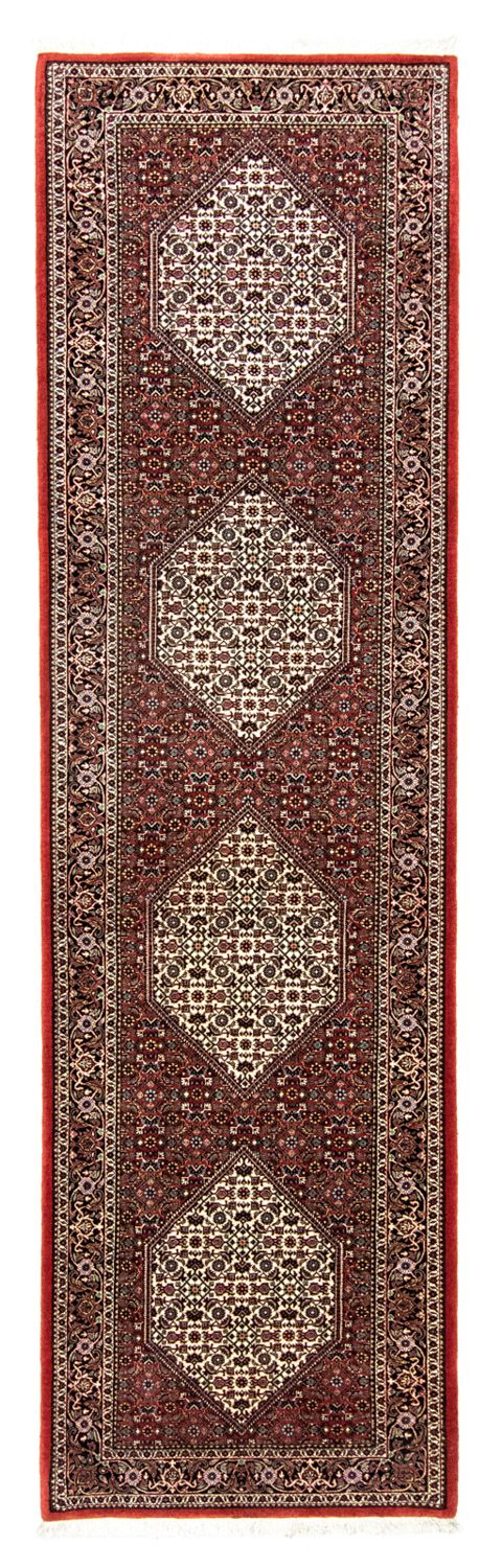 Runner Perser Rug - Bidjar - 317 x 88 cm - red