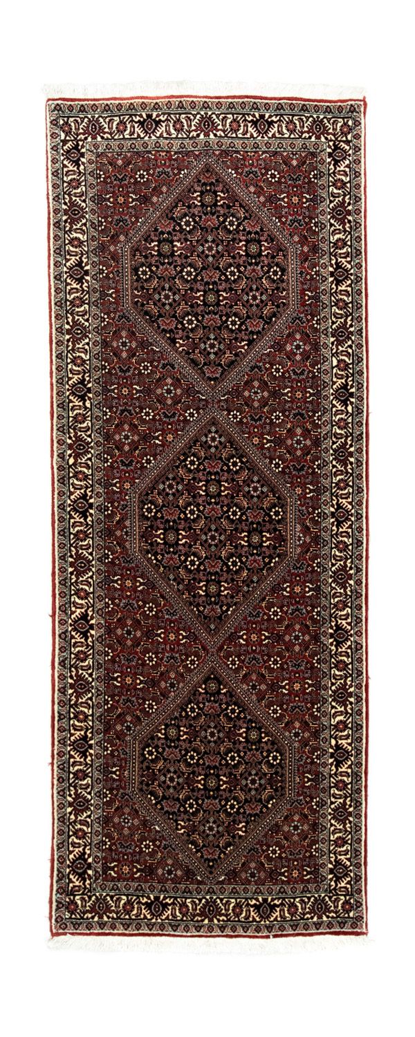 Runner Perser Rug - Bidjar - 200 x 76 cm - red