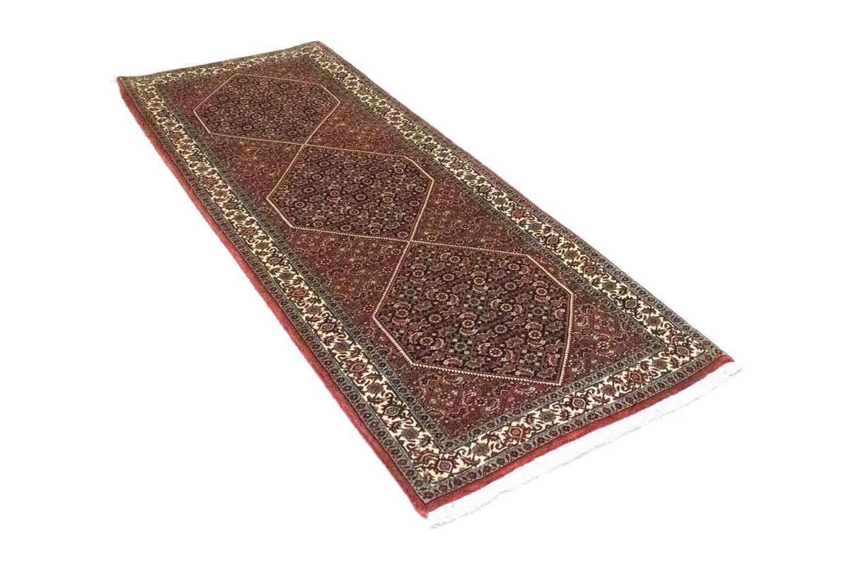 Runner Perser Rug - Bidjar - 213 x 78 cm - brown