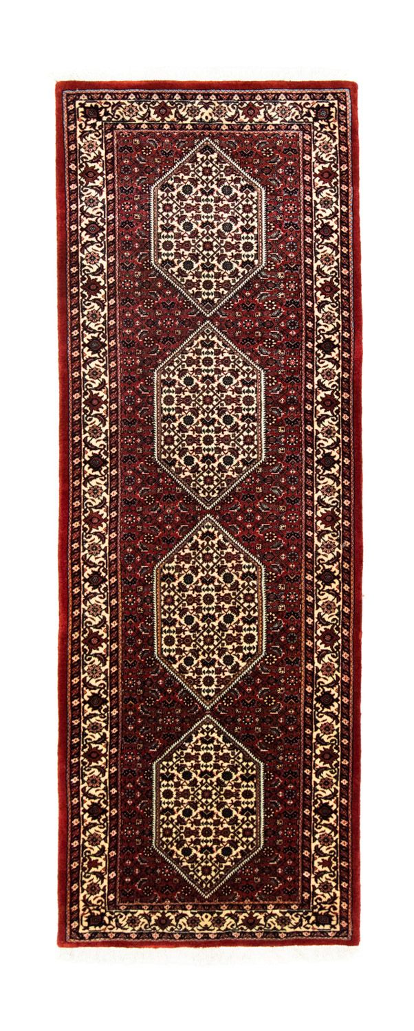 Runner Perser Rug - Bidjar - 226 x 75 cm - red