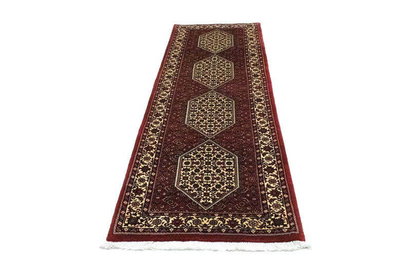 Runner Perser Rug - Bidjar - 226 x 75 cm - red