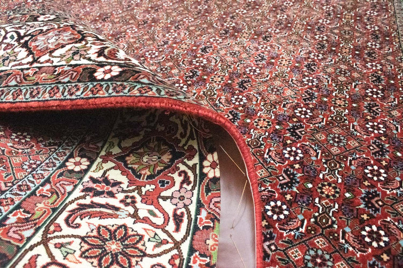 Perser Rug - Bidjar square  - 210 x 203 cm - red