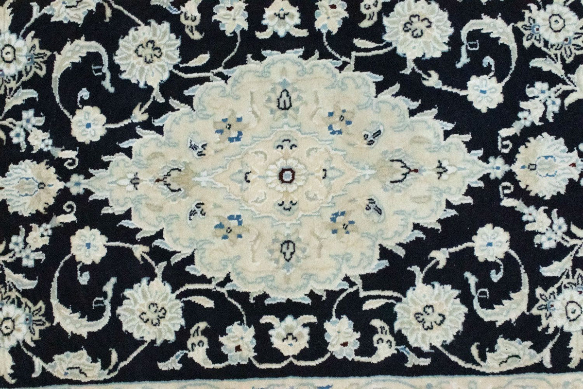 Runner Perser Rug - Nain - 203 x 70 cm - dark blue