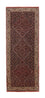 Runner Perser Rug - Bidjar - 216 x 85 cm - dark red