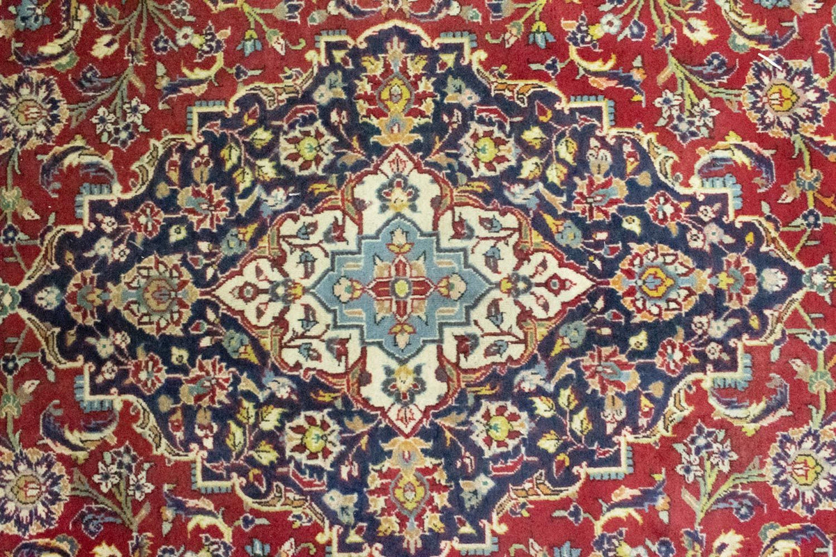 Perser Rug - Keshan - 352 x 250 cm - red