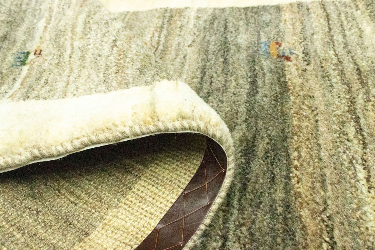 Runner Gabbeh Rug - Perser - 229 x 82 cm - grey