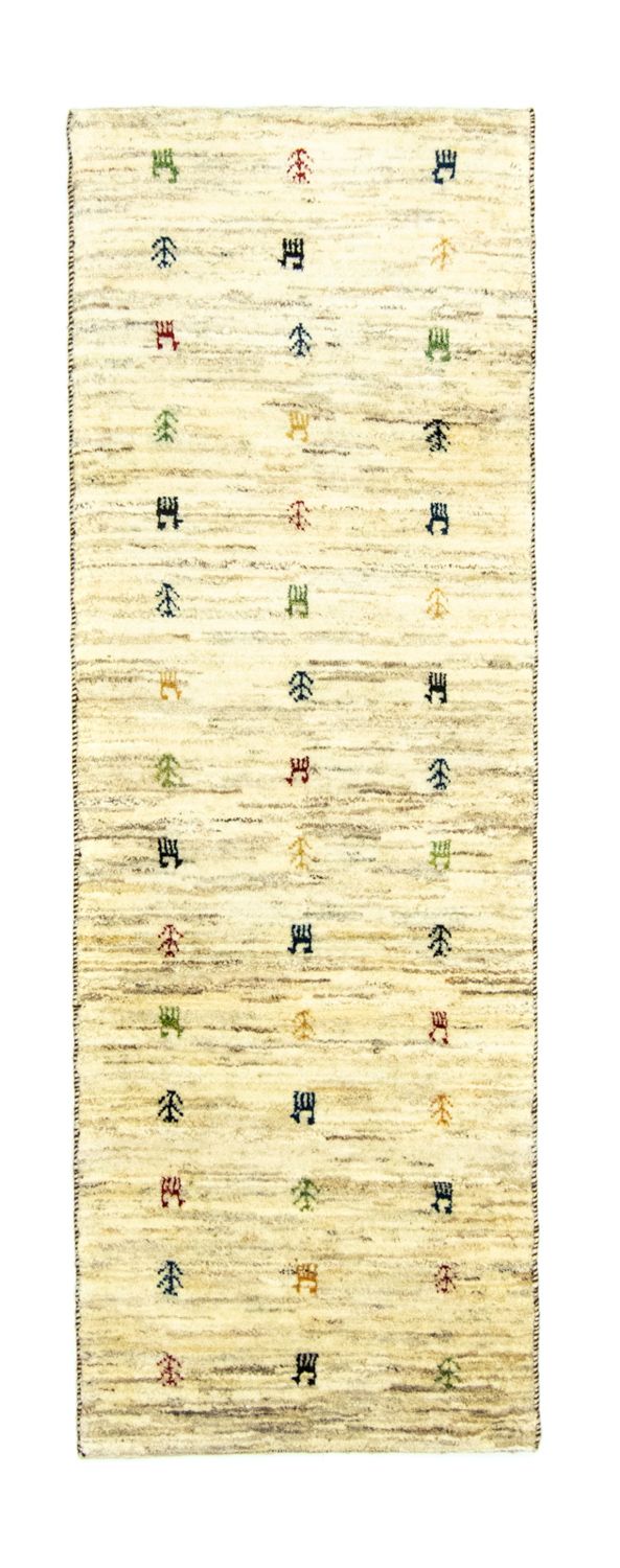 Runner Gabbeh Rug - Perser - 219 x 75 cm - beige