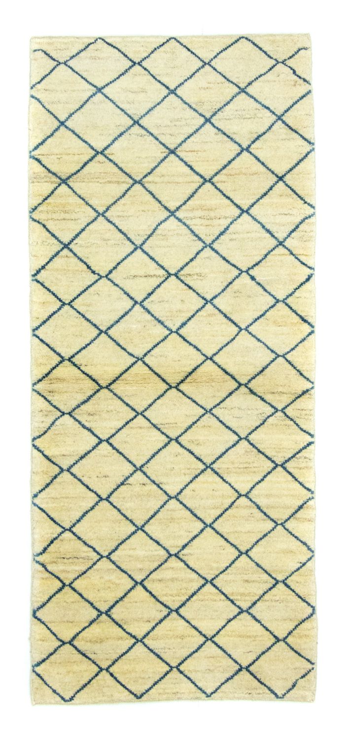 Runner Gabbeh Rug - Perser - 190 x 82 cm - blue