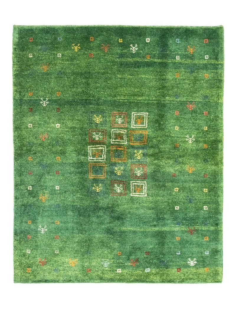 Gabbeh Rug - Perser - 189 x 155 cm - green