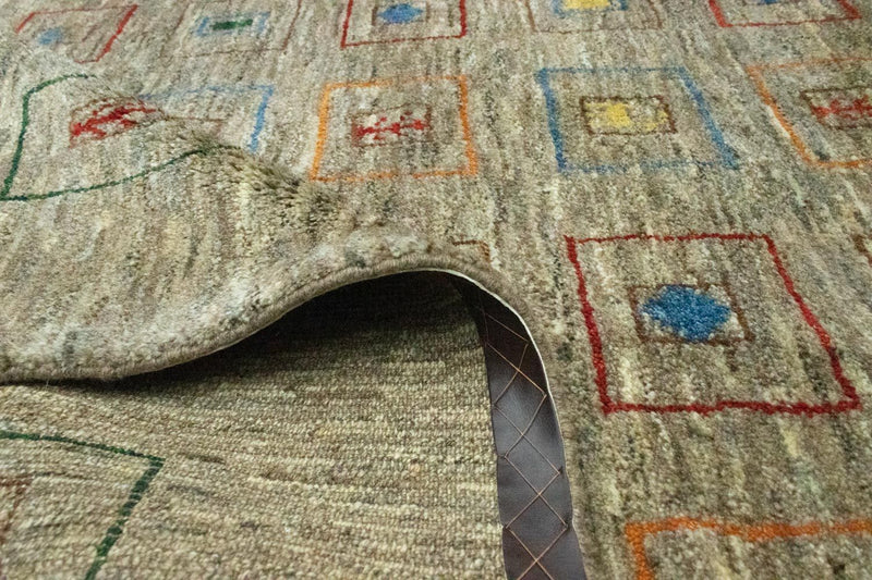 Gabbeh Teppich - Perser 206 x 154 cm - mehrfarbig