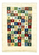 Gabbeh Teppich - Perser 136 x 100 cm - bunt