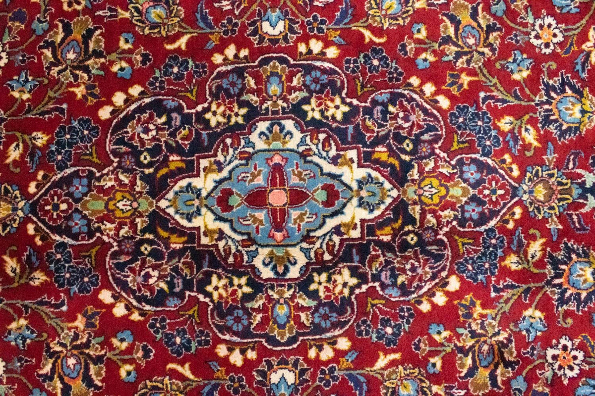 Perser Rug - Keshan - 362 x 250 cm - red