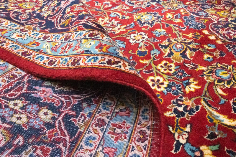 Perser Rug - Keshan - 362 x 250 cm - red