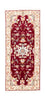 Runner Perser Rug - Tabriz - Royal - 202 x 81 cm - red