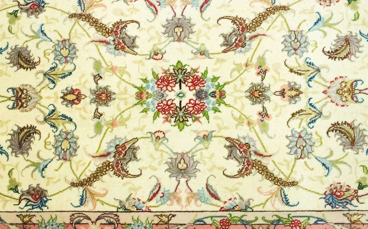 Runner Perser Rug - Tabriz - Royal - 317 x 78 cm - beige