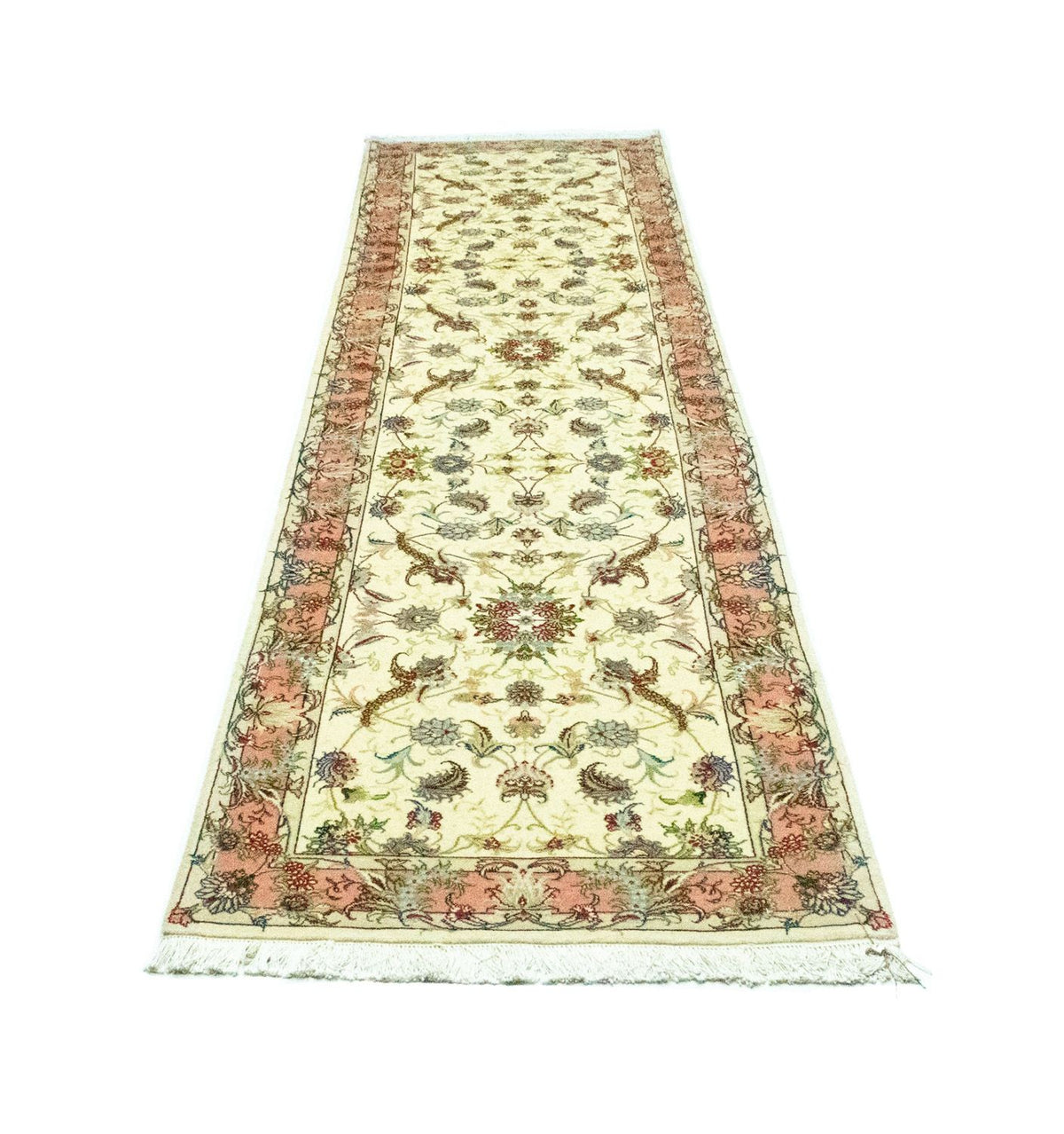 Runner Perser Rug - Tabriz - Royal - 317 x 78 cm - beige