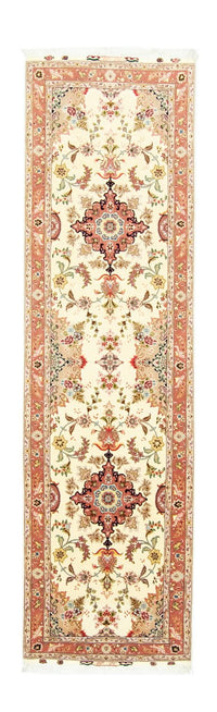 Runner Perser Rug - Tabriz - Royal - 313 x 84 cm - beige