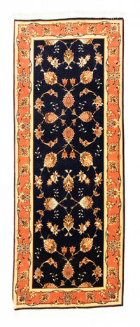 Runner Perser Rug - Tabriz - Royal - 200 x 75 cm - salmon