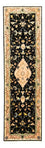 Runner Perser Rug - Tabriz - Royal - 290 x 84 cm - black