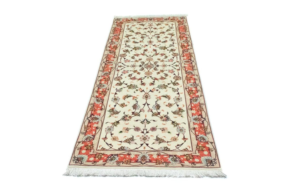 Runner Perser Rug - Tabriz - Royal - 210 x 80 cm - beige
