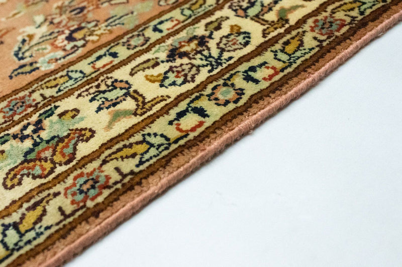 Silk Rug - Kashmir Silk - 95 x 61 cm - rust