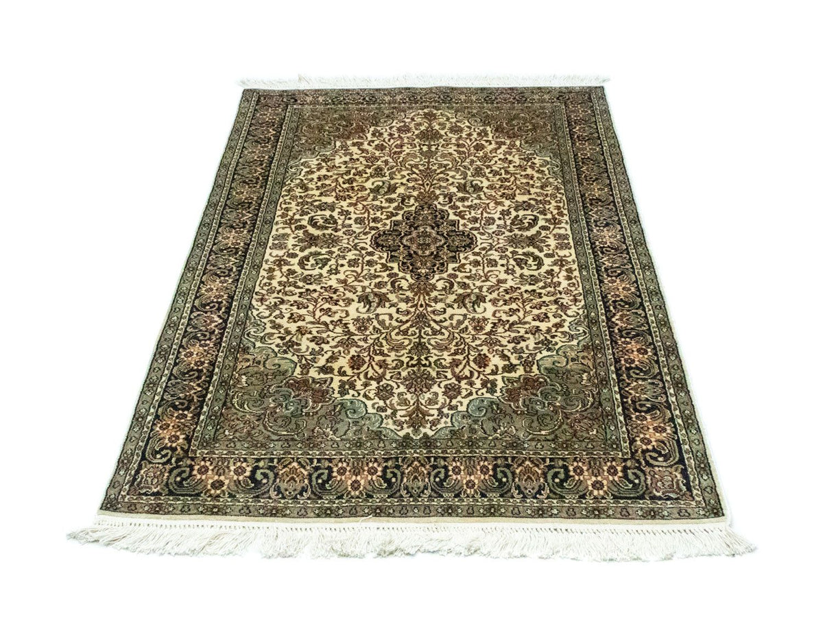 Silk Rug - Kashmir Silk - 150 x 95 cm - beige