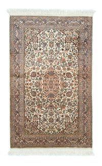 Silk Rug - Kashmir Silk - 124 x 78 cm - beige