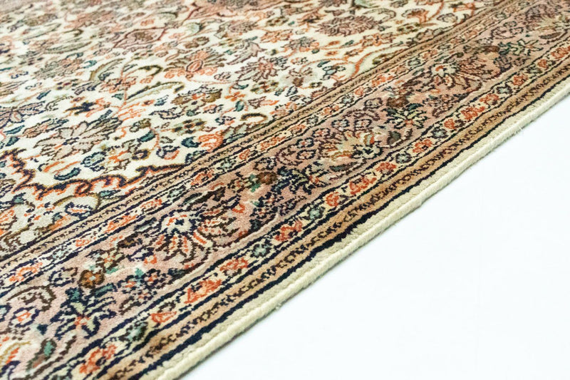 Silk Rug - Kashmir Silk - 124 x 78 cm - beige