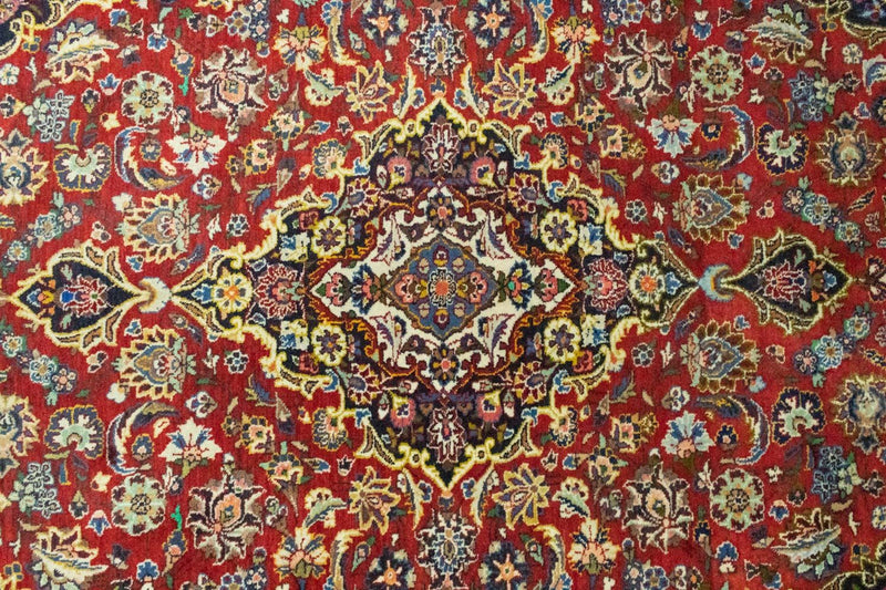 Perser Rug - Keshan - 214 x 144 cm - red
