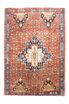 Perser Rug - Nomadic - 195 x 136 cm - red