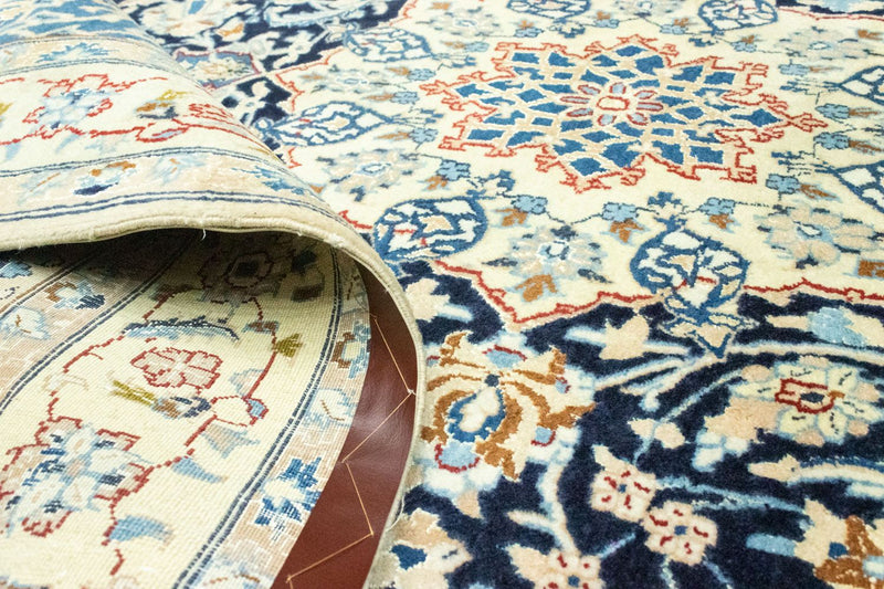 Perser Rug - Nain - Royal - 227 x 138 cm - dark blue