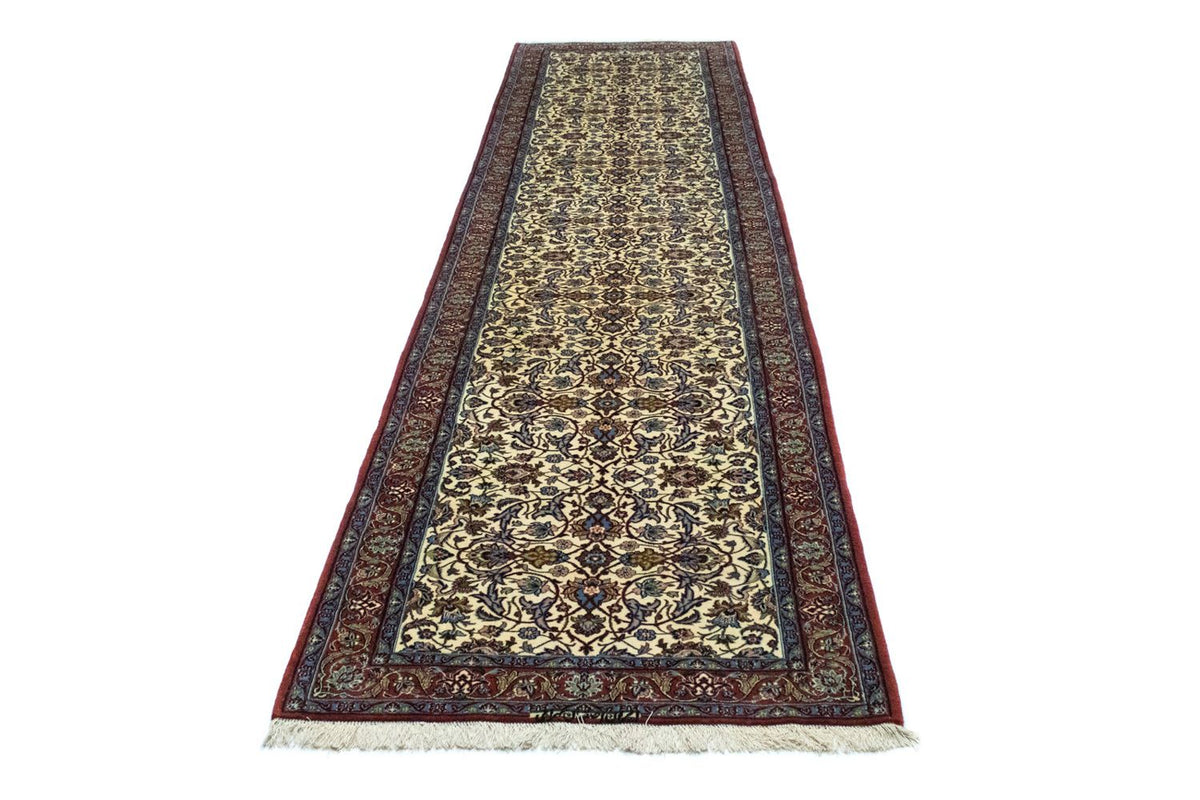 Runner Perser Rug - Isfahan - Premium - 364 x 90 cm - beige