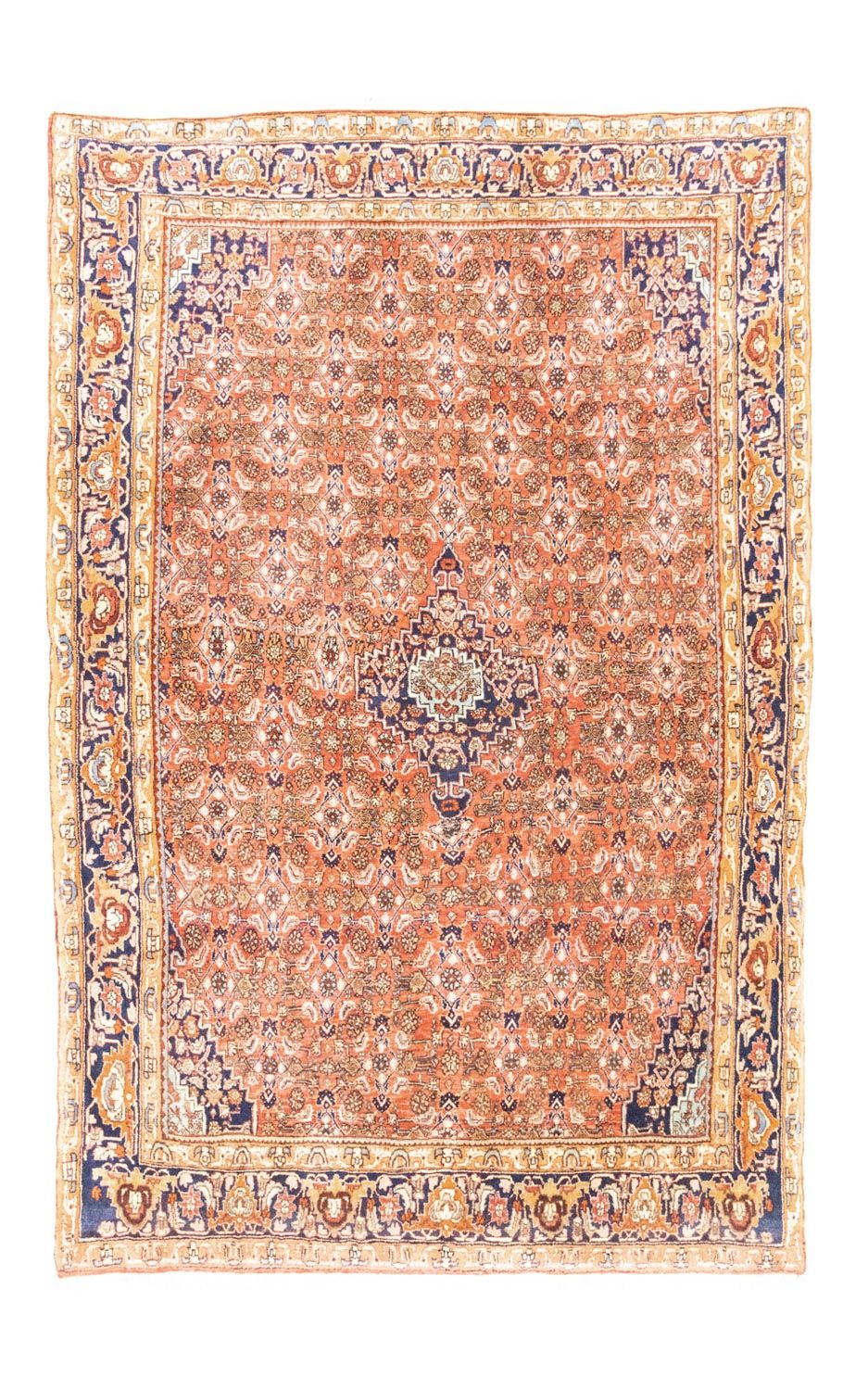 Perser Rug - Bidjar - 222 x 150 cm - rust
