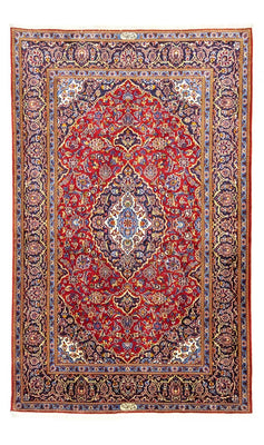 Perser Rug - Keshan - 222 x 140 cm - red