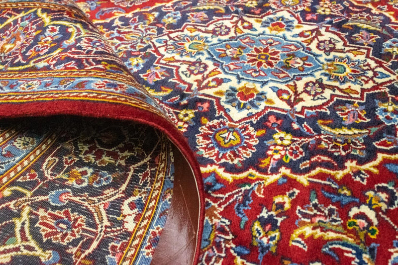 Perser Rug - Keshan - 222 x 138 cm - red