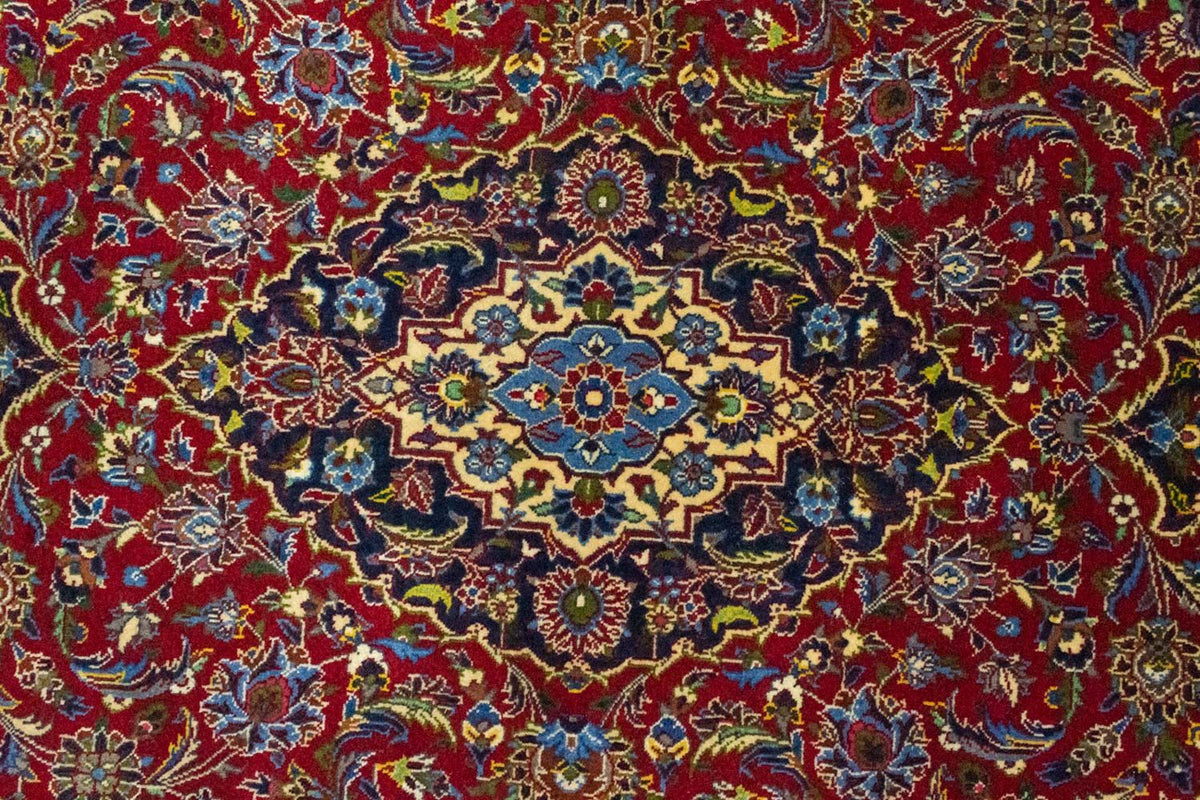 Perser Rug - Keshan - 228 x 142 cm - red