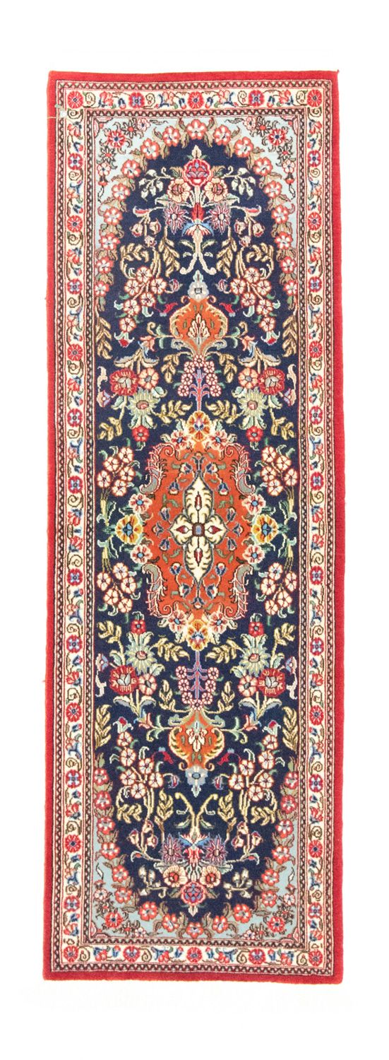 Runner Perser Rug - Ghom - 164 x 51 cm - blue