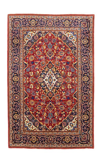 Perser Rug - Keshan - 210 x 135 cm - red