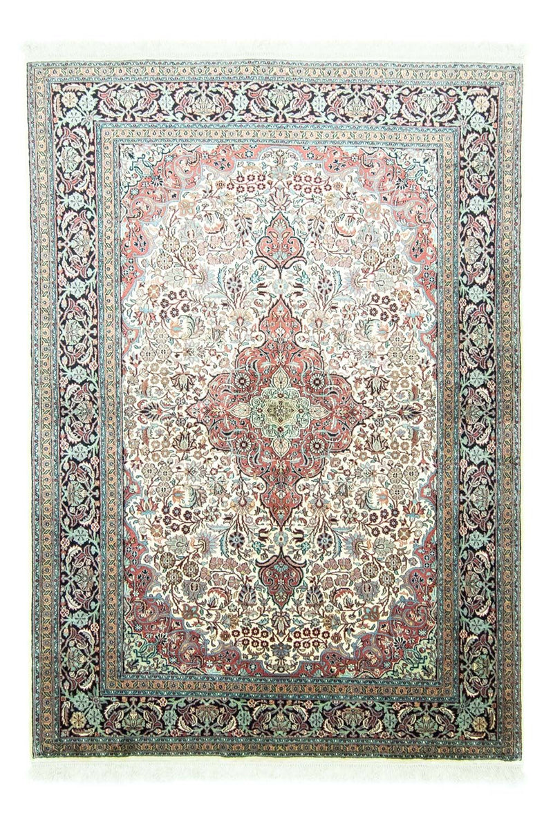 Silk Rug - Kashmir Silk - 218 x 153 cm - beige