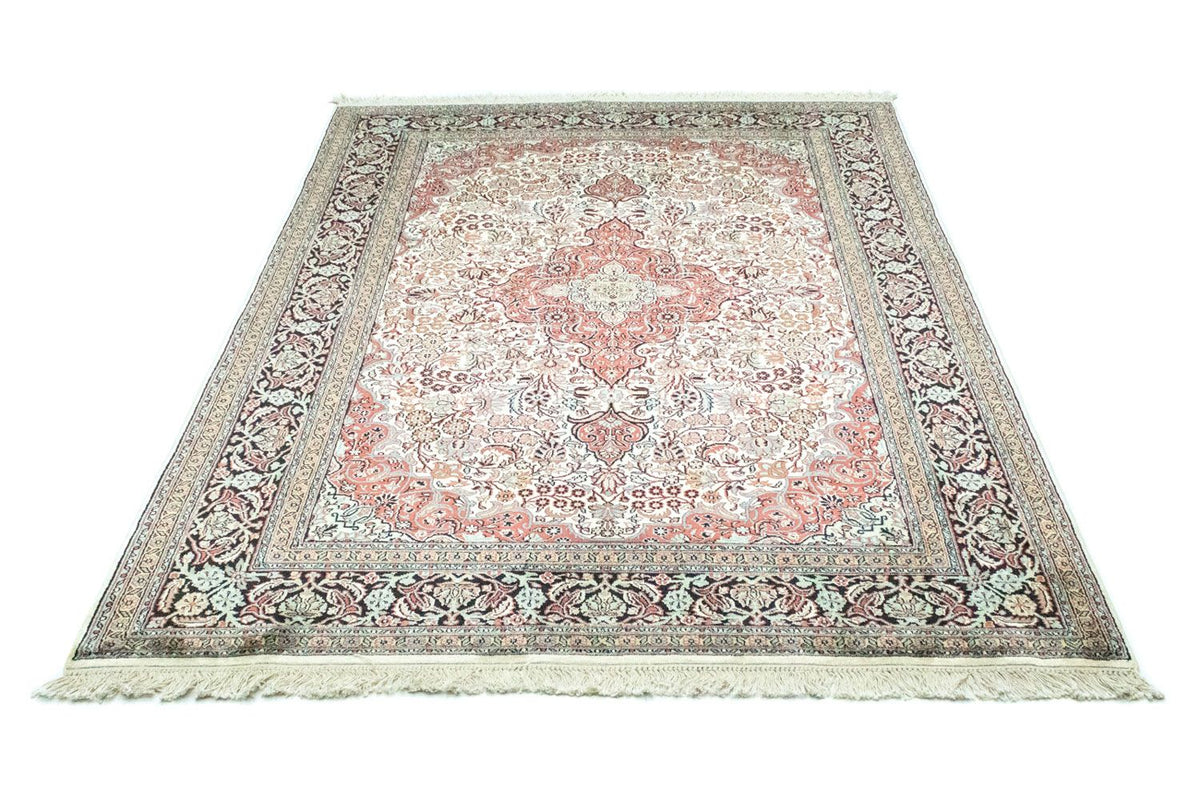 Silk Rug - Kashmir Silk - 218 x 153 cm - beige