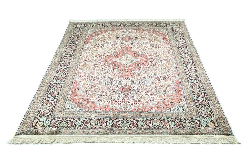 Silk Rug - Kashmir Silk - 218 x 153 cm - beige