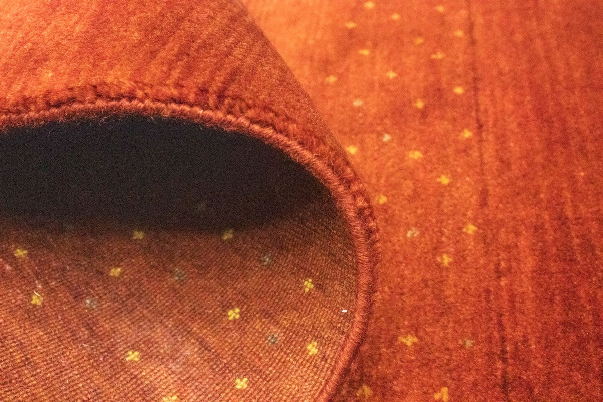 Runner Gabbeh Rug - Loribaft Perser - 266 x 70 cm - red